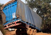 Mamou–Labé : la circulation bloquée à Bouliwel après l’accident d’un camion