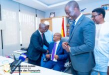 Ousmane Gaoual Diallo officiellement investi à la tête du Ministère des Transports