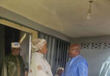 Le Ministre Ousmane Gaoual Diallo présente ses condoléances à la famille de Cellou Dalein Diallo