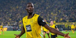Guirassy boucle sa saison en beauté avec Dortmund