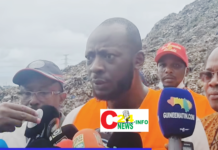 Dar Salam : le Général Mamadi Doumbouya se rend sur le site du drame et s’assure de la mise en œuvre des mesures annoncées